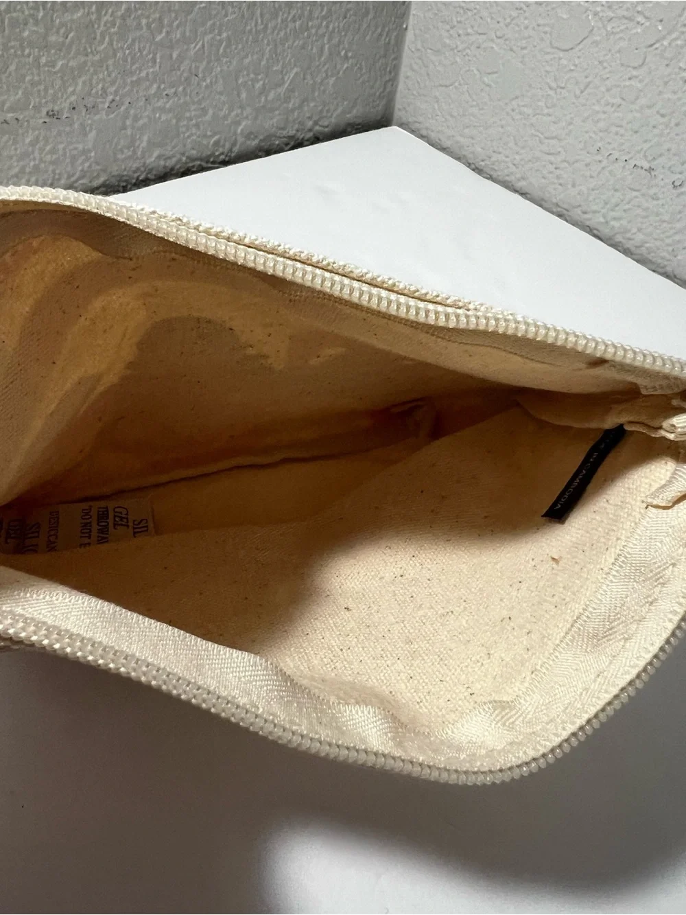 IT Cosmetics x Ana Jaks Beautiful Together Canvas Makeup Cosmetic Bag Pouch